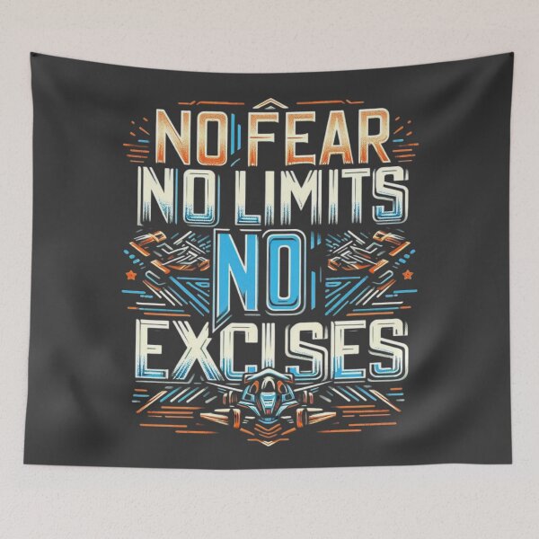Item preview, No Fear, No Limits, No Excuses: Unleash Your Inner Power designed and sold by aZRaSs.