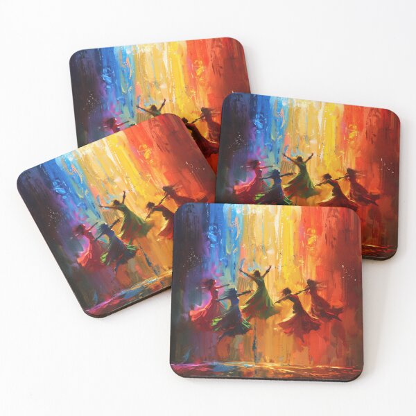 Item preview, Vibrant Dance of Colors designed and sold by palmyst.