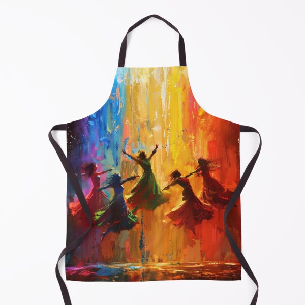 Item preview, Vibrant Dance of Colors designed and sold by palmyst.