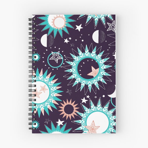 Item preview, Heavenly bodies, Pink and turquoise, dark dark purple designed and sold by Alex  Blud.