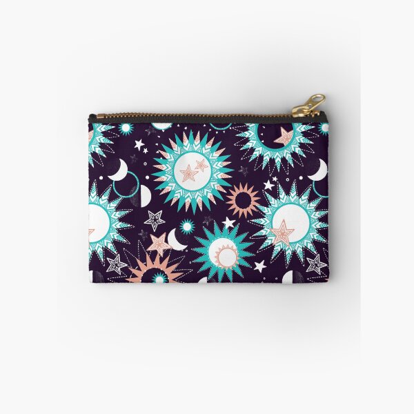 Item preview, Heavenly bodies, Pink and turquoise, dark dark purple designed and sold by Alex  Blud.