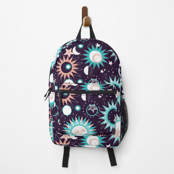 Item preview, Heavenly bodies, Pink and turquoise, dark dark purple designed and sold by Alex  Blud.