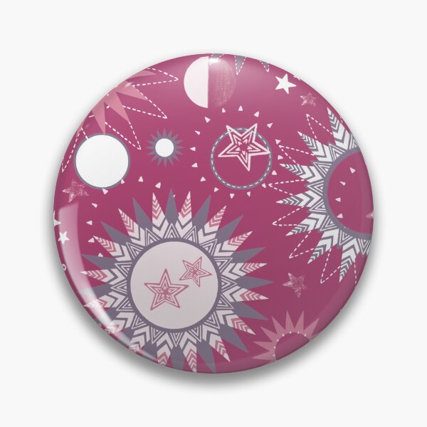 Item preview, Heavenly bodies, Pink, gray, dark pink designed and sold by Alex  Blud.