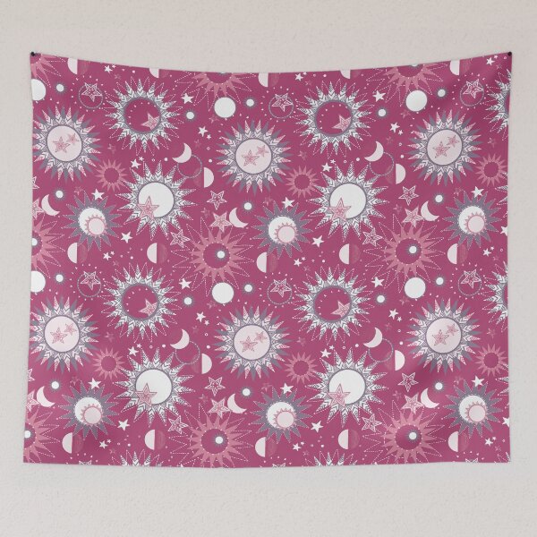 Item preview, Heavenly bodies, Pink, gray, dark pink designed and sold by Alex  Blud.