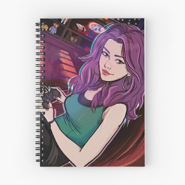Item preview, Abigail stardew valley fanart designed and sold by gnashstudio.