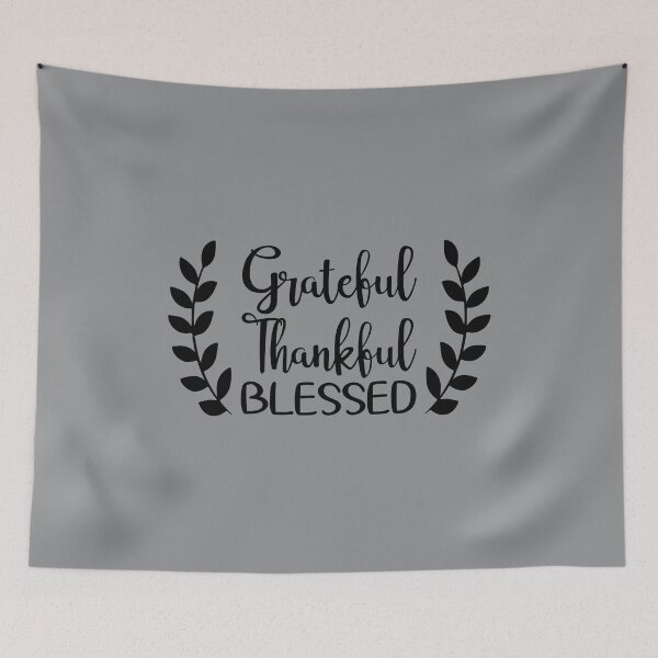 Item preview, Grateful, Thankful, Blessed designed and sold by simplydesignart.