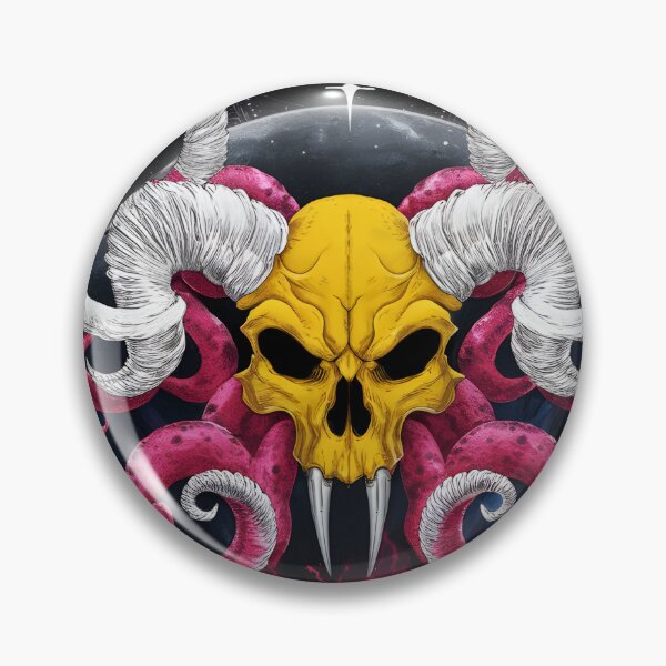 Item preview, Cimmerian Skull: Vibrant Anime Conceptual Art designed and sold by kulala-kaiser.