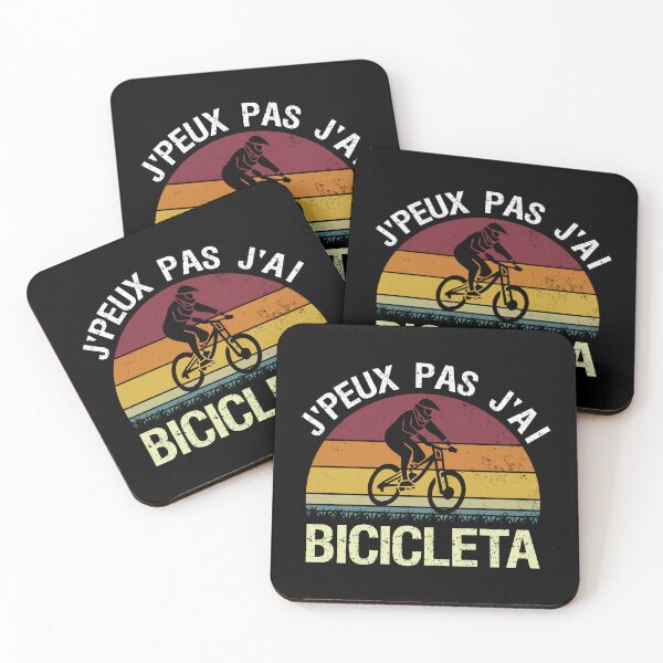 Item preview, j'peux pas j'ai bicicleta designed and sold by CuteArtPack.