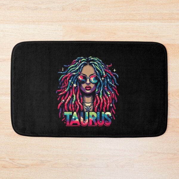 Item preview, Taurus Girl Dreadloc'd Hair Locks Art Zodiac Birthday designed and sold by Dressed For  Duty.