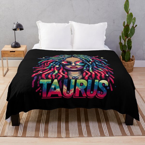 Item preview, Taurus Girl Dreadloc'd Hair Locks Art Zodiac Birthday designed and sold by Dressed For  Duty.