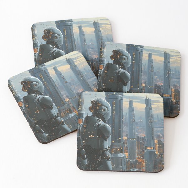 Item preview, Futuristic Cityscape Vision designed and sold by palmyst.
