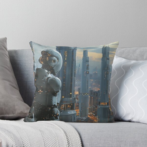 Item preview, Futuristic Cityscape Vision designed and sold by palmyst.