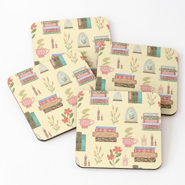 Item preview, Avid reader seamless pattern designed and sold by pinkyfish1010.