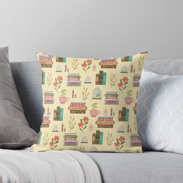 Item preview, Avid reader seamless pattern designed and sold by pinkyfish1010.