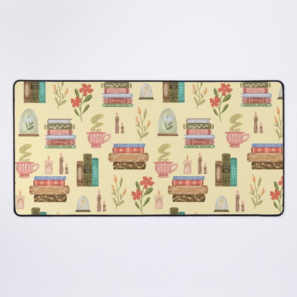 Item preview, Avid reader seamless pattern designed and sold by pinkyfish1010.