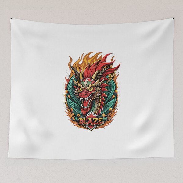 Item preview, Blaze Dragon Inferno designed and sold by Alahchin Art.