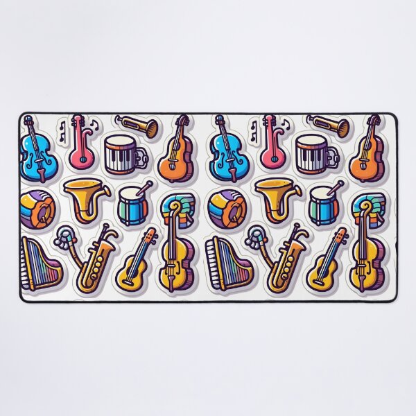 Item preview, Vibrant Symphony designed and sold by AI-Only Creations.
