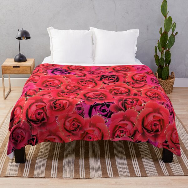 Item preview, Reds And Pink Petal Bed Of Roses designed and sold by Jessie Williams.