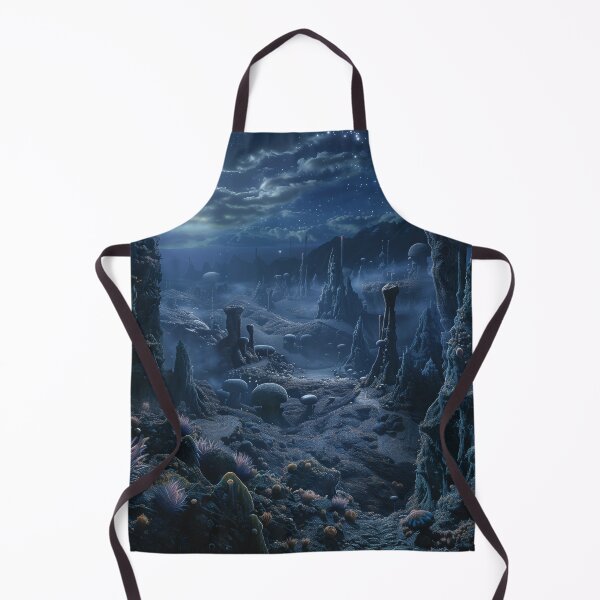Item preview, Alien Moonlit Landscape designed and sold by palmyst.