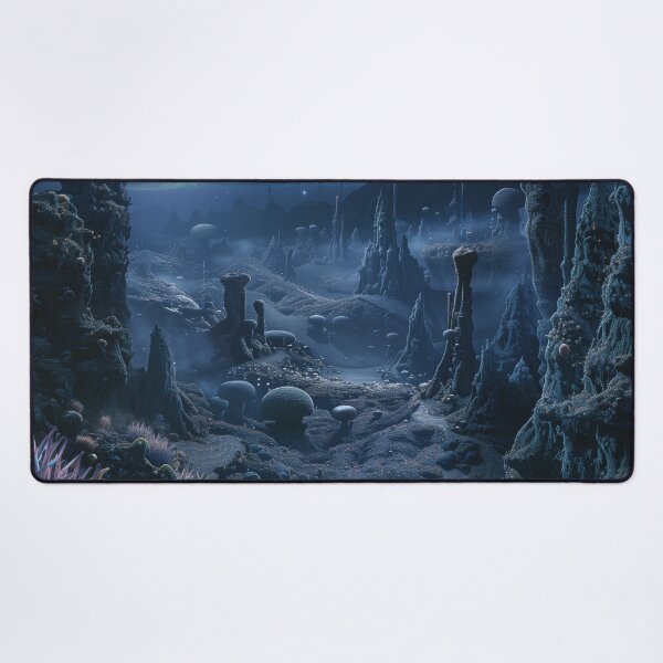 Item preview, Alien Moonlit Landscape designed and sold by palmyst.