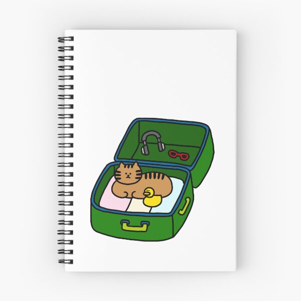 Item preview, a Cat and a Duck in the luggage designed and sold by superbaechoo.