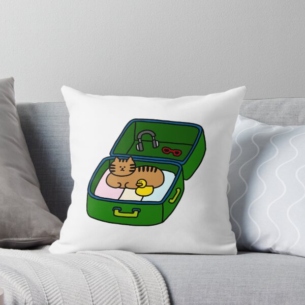 Item preview, a Cat and a Duck in the luggage designed and sold by superbaechoo.