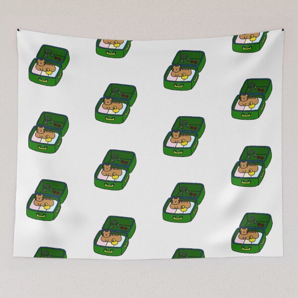 Item preview, a Cat and a Duck in the luggage designed and sold by superbaechoo.