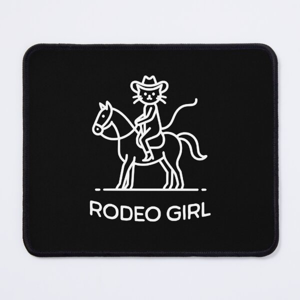 Item preview, Cute Cat Rodeo Girl designed and sold by JoeStylistic.
