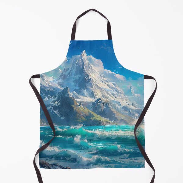 Item preview, Fantasy Landscape - Beautiful Snow Mountain Scenery designed and sold by Lumaria Designs.