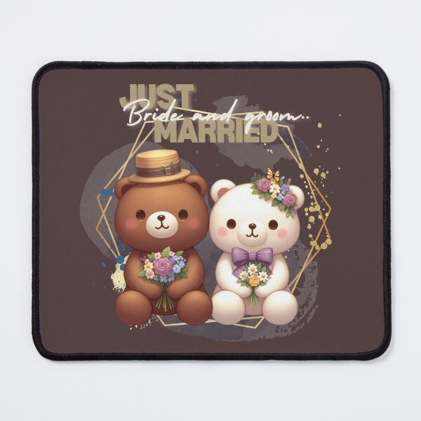 Item preview, Just Married & Groom and Bride designed and sold by umairah92.
