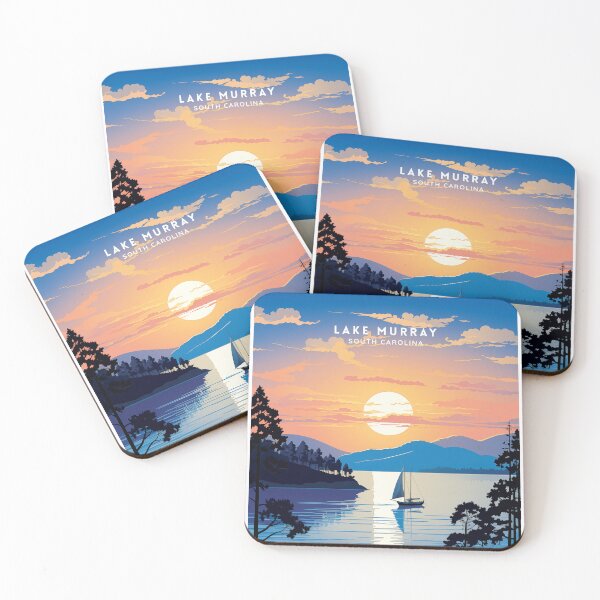 Item preview, Lake Murray USA Lakeside Retreat designed and sold by NeuralVibe.