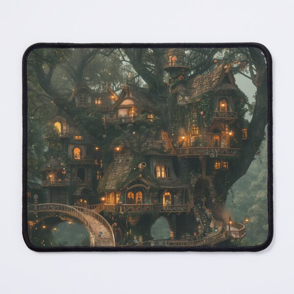 Item preview, Enchanted Treehouse Village designed and sold by palmyst.