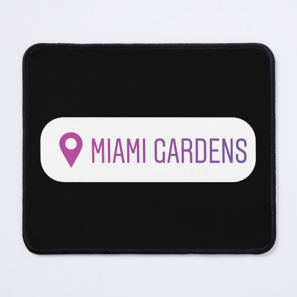 Item preview, Miami Gardens Geotag designed and sold by orlumbuspirate.