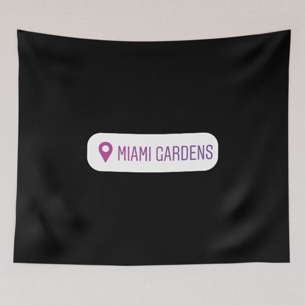 Item preview, Miami Gardens Geotag  designed and sold by orlumbuspirate.