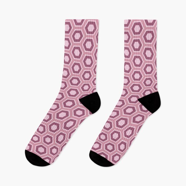 Item preview, Geometric Dusky Rose Colorful Honeycomb Hexagons designed and sold by Triplicate Limited.