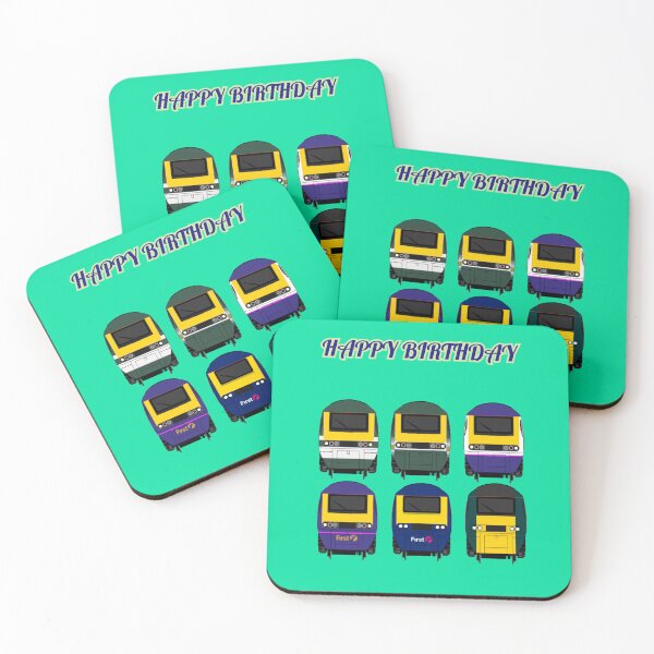 Item preview, Hst trains birthday card designed and sold by TrainFanatic.