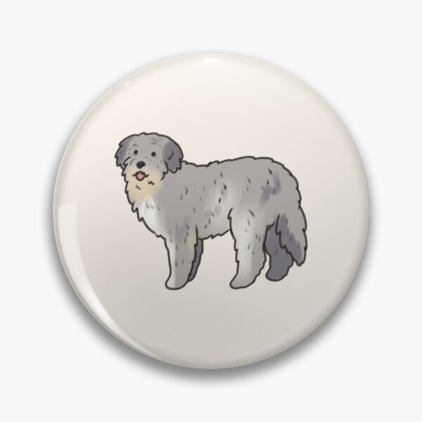 Item preview, Bergamasco Sheepdog art designed and sold by Artofmayara.