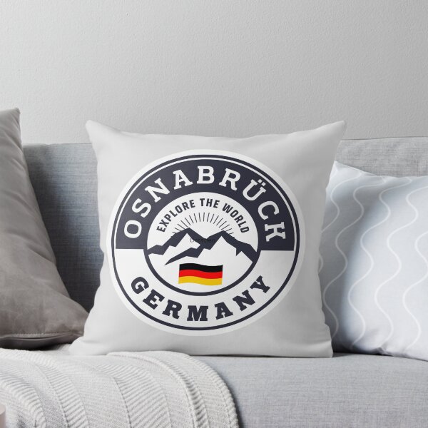 Aperçu de l'œuvre Osnabrück Allemagne Crête noire et blanche créée et vendue par World Designs.
