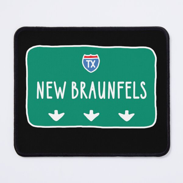 Item preview, New Braunfels Roadsign designed and sold by orlumbuspirate.