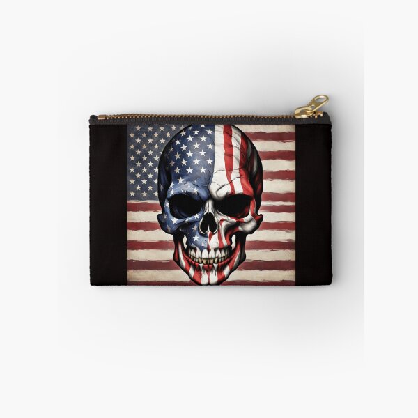 Item preview, American Flag Skull #2 designed and sold by Artythedawg.