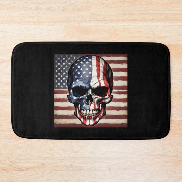 Item preview, American Flag Skull #2 designed and sold by Artythedawg.