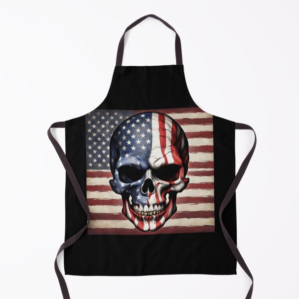 Item preview, American Flag Skull #2 designed and sold by Artythedawg.