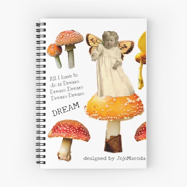 Item preview, Jojomaroda Design Vintage Orange Butterfly Wings Mushroom Baby designed and sold by Jojomaroda.