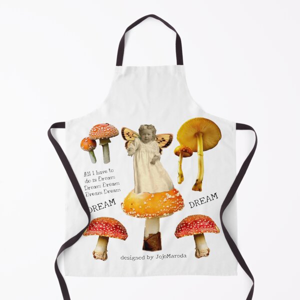 Item preview, Jojomaroda Design Vintage Orange Butterfly Wings Mushroom Baby designed and sold by Jojomaroda.