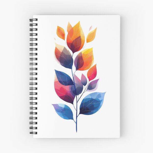 Item preview, Colorful illustration of leaves creatively capturing various shades and hues. designed and sold by LubosChlubny.