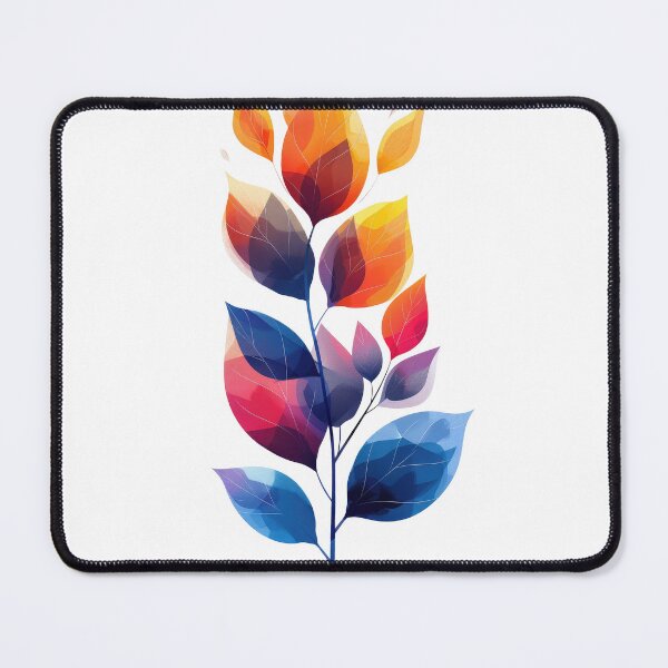 Item preview, Colorful illustration of leaves creatively capturing various shades and hues. designed and sold by LubosChlubny.