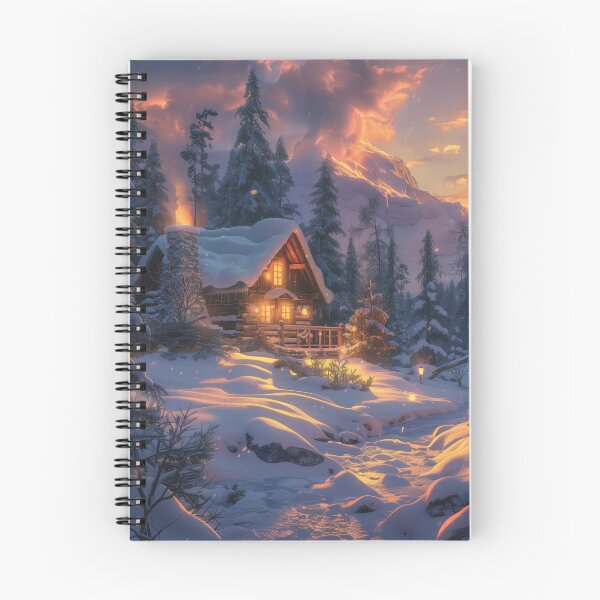 Item preview, Cozy Winter Cabin designed and sold by palmyst.