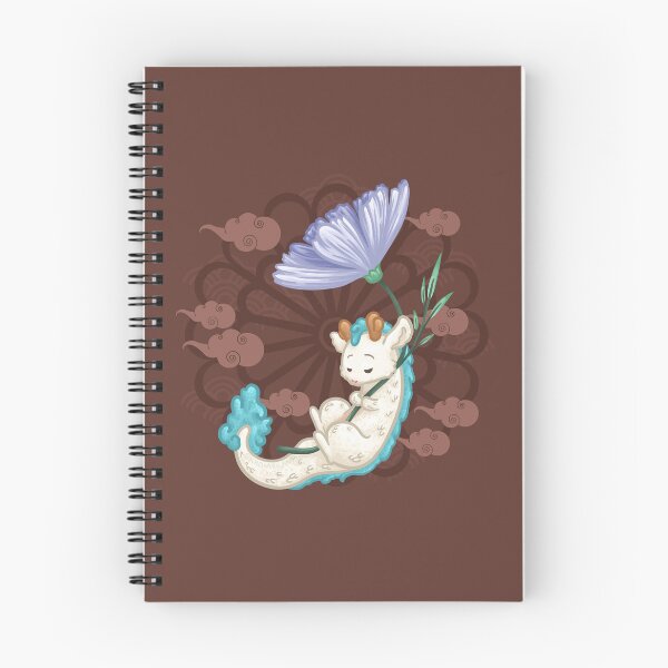 Item preview, White Dragon Holding a Cosmos Flower designed and sold by Khotekmei.
