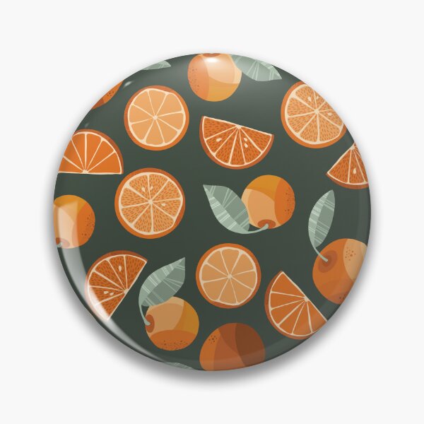 Item preview, Orange Bliss in Dark Green designed and sold by MoshitoDesigns.