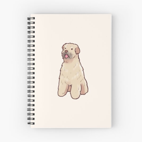 Item preview, Soft Coated Wheaten Terrier illustration  designed and sold by Artofmayara.